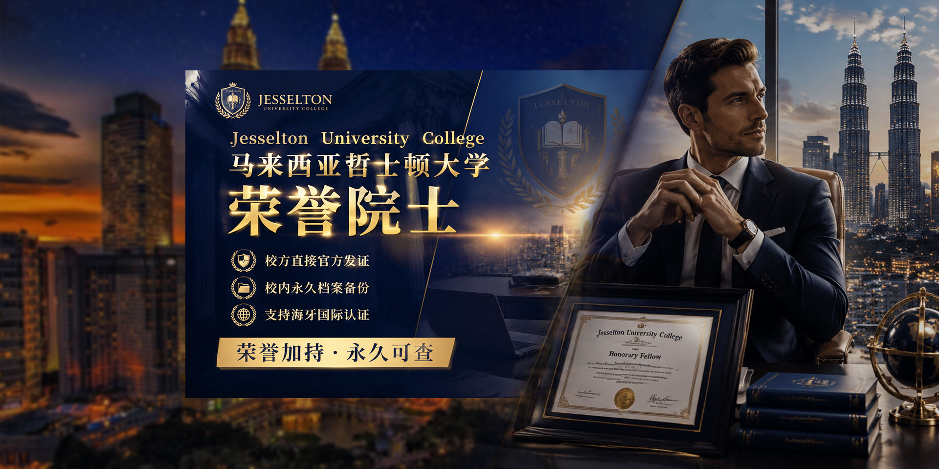 马来西亚哲士顿大学荣誉院士
